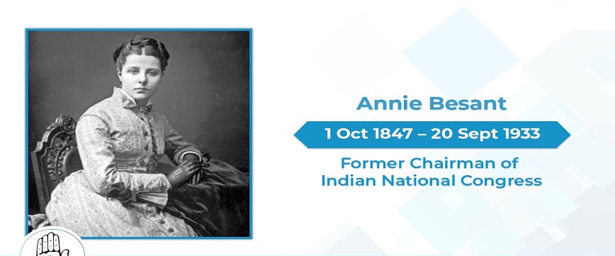 Annie Besant Biography, History, Achievement, Facts, Freedom Fighter, Awards