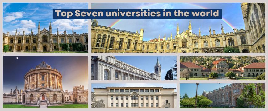 Top Seven Universities in the world 2023