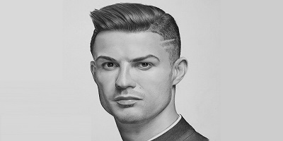 Cristiano Ronaldo Sketch/Wallpaper 