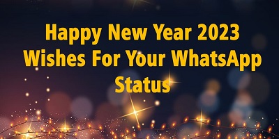 Happy new year what's up status