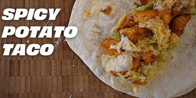 Spicy Potato Soft Taco