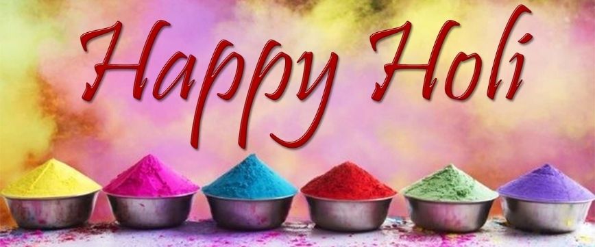 Wishing You A Happy Holi - Festival of Colours