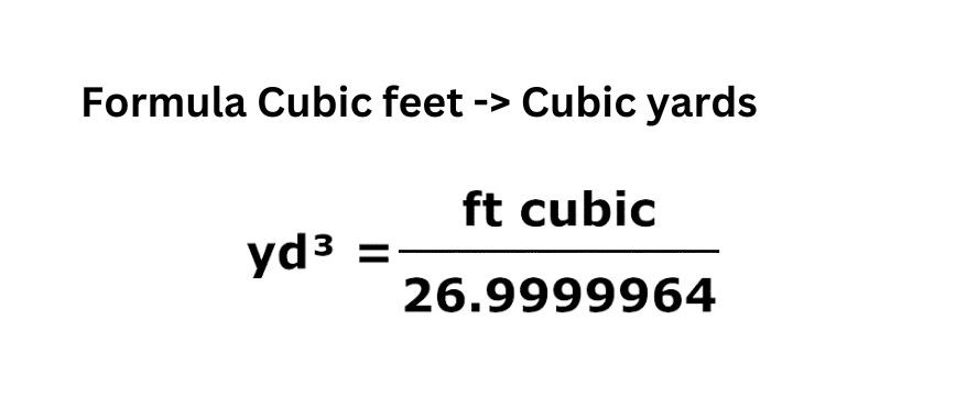 How Do You Convert Cubic Feet Into Square Feet