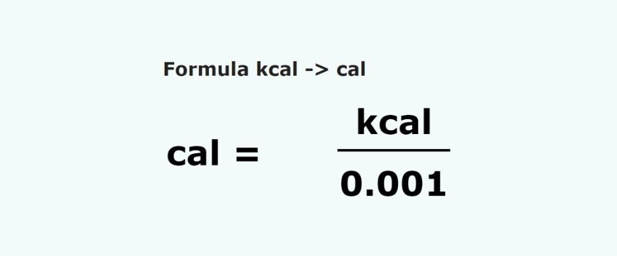kcal-to-cal